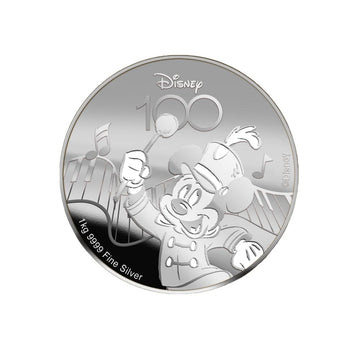 Mickey Mouse - Disney 100 ans de Magie - Monnaie de 25$ - BE 2023