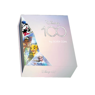 Ilhas Salomão 2023 - 5 dólares da Disney - 100º aniversário dos estúdios da Disney - (BE)