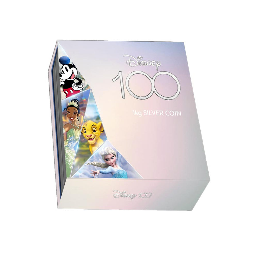 Mickey Mouse - Disney 100 years of magic - Currency of $ 25 - Samoa 2023