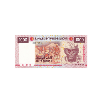 Djibouti - Billet de 1000 Francs - 2005-2013