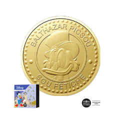 Le sou fétiche de Picsou - Mini-médaille dorée - 2026