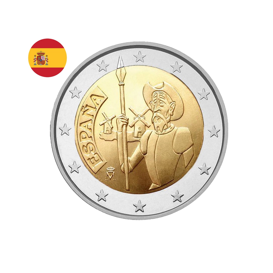 Espagne 2005 - 2 Euro Commémorative - Don Quichotte