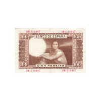 Espagne - Billet de 100 Pesetas - 1953