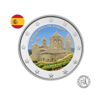 Espagne 2026 - 2 Euros Commémorative - Monastère de Poblet - Colorisée (variantes disponibles)