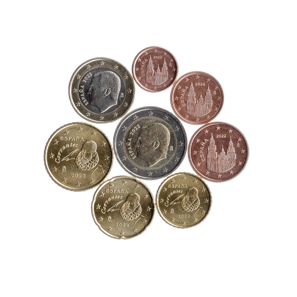 Espagne 2022 - Série Annuelle - UNC