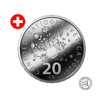 ⁣⁢Switzerland 2026 - The Four Seasons - Summer - 20 Franc Coin - PROOF⁤⁣