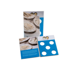 Carte de collection pour 5 pièces commémoratives allemandes