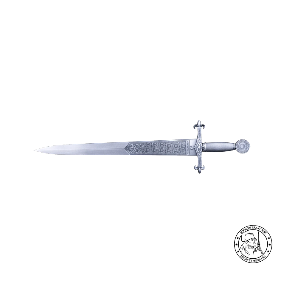 ⁣⁢Excalibur - Munt van 5 Dollars Zilver - Proof Antique Finish 2026⁤⁣
