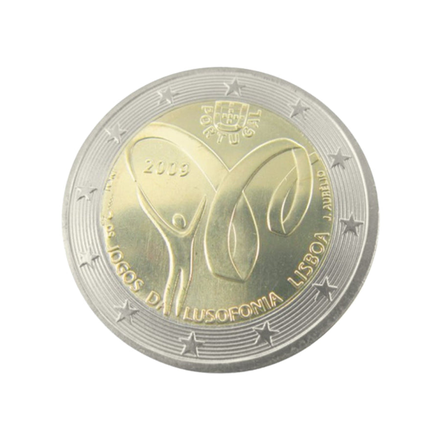 Portugal 2009 - 2 euro commemorative - Lusophonie games - BE