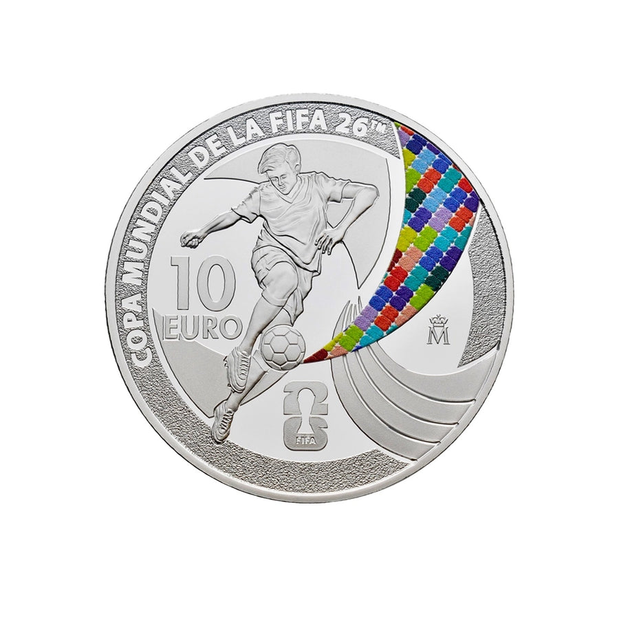Fifa 26 - Monnaie de 10 Euros - Espagne - BE 2025
