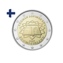 Finlande 2007 - 2 Euros Commémorative - Traité de Rome