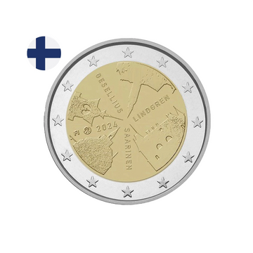 Finlande 2024 - 2 Euro Commémorative - Architecture Finlandaise