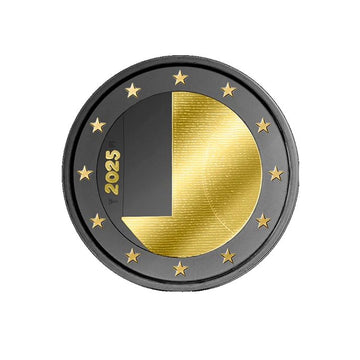 Finlande 2025 - 2 Euro Commémorative - Diplomatie et Politique Etrangère - Ruthénium