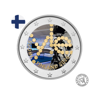 Finlande 2026 - 2 Euro Commémorative - 100 ans de la radiodiffusion finlandaise - Colorisées