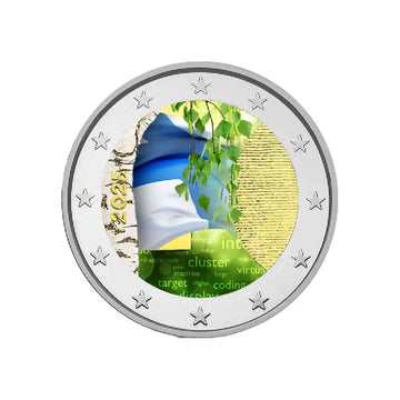 Finlande 2025 - 2 Euro Commémorative - Diplomatie et Politique Etrangère - Colorisée (variantes disponibles)