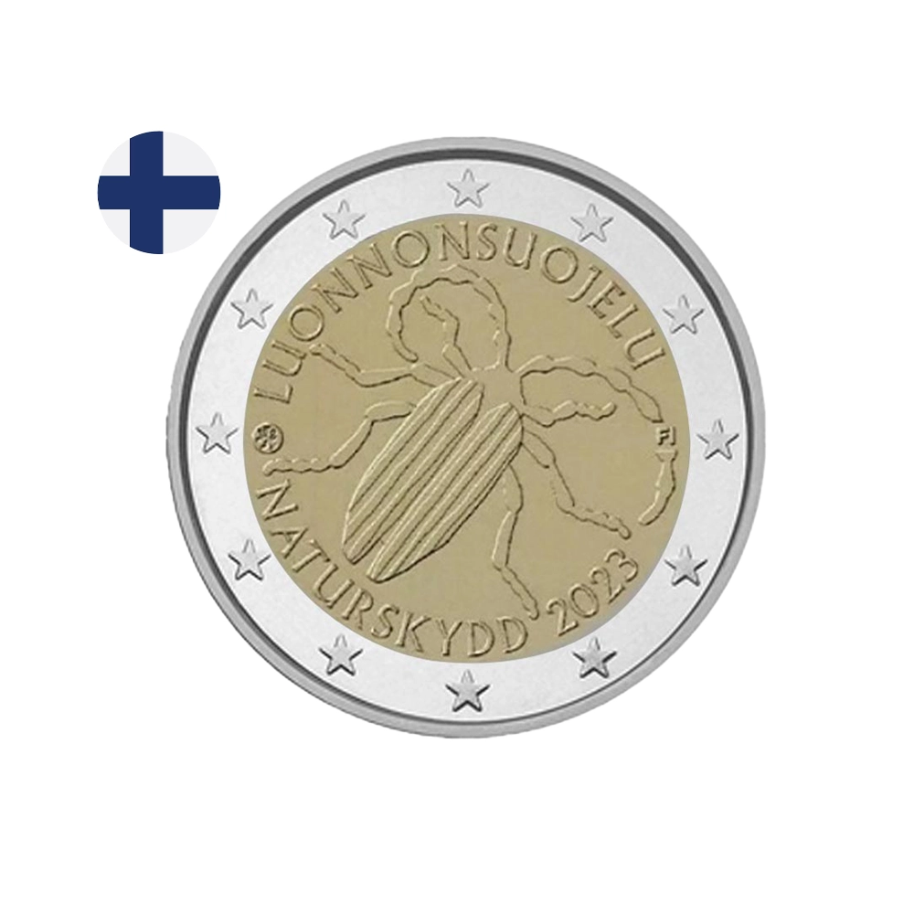 Finlande 2023 - 2 Euro Commémorative - Première loi finlandaise sur la protection de la nature