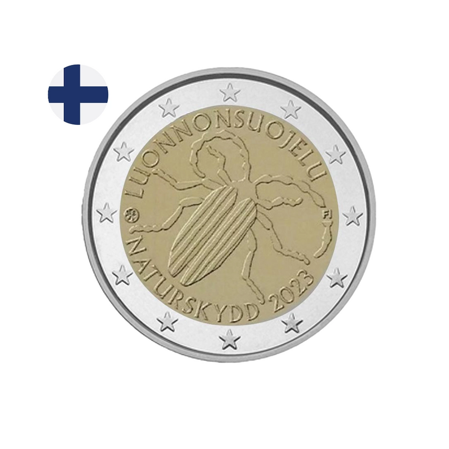 Finlande 2023 - 2 Euro Commémorative - Première loi finlandaise sur la protection de la nature