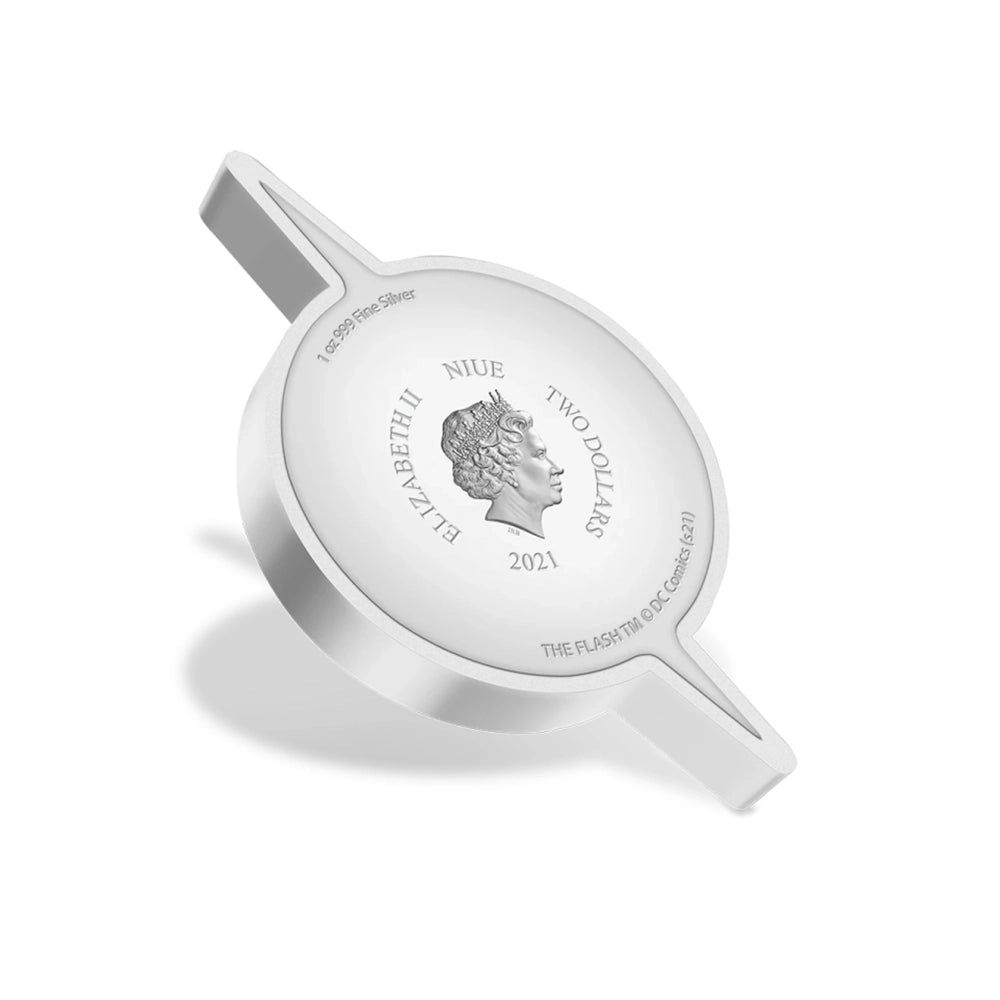 The Flash 2021 - Monnaie de 2 Dollars Argent - BE