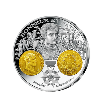 Frappe en Argent pur - 2000 ans d'histoire monétaire française - Franc germinal - 1803