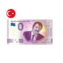 Turquie 2020 - Müslüm Gürses - Billet souvenir de zéro euro