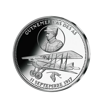 Frappe en argent pur - La France Victorieuse - Guynemer, l'As des As