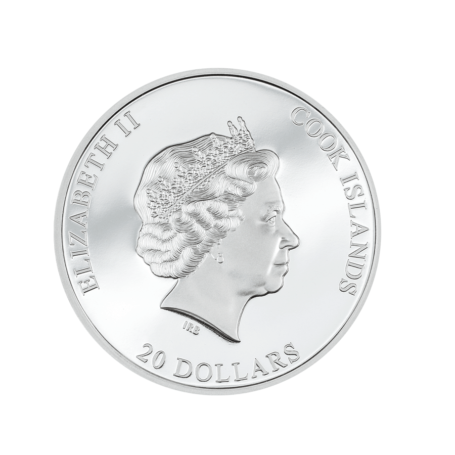 Silver Burst - Silver $ 20 currency - BE 2023