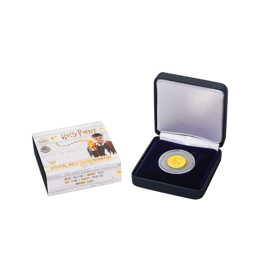 Harry Potter - Le Trio - Monnaie Commémorative en or