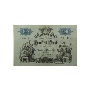 Allemagne - Billet de 100 Mark - 1890-1907
