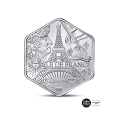Les Régions - Île-de France - Monnaie de 10 Euros Commémorative  Argent - 2026