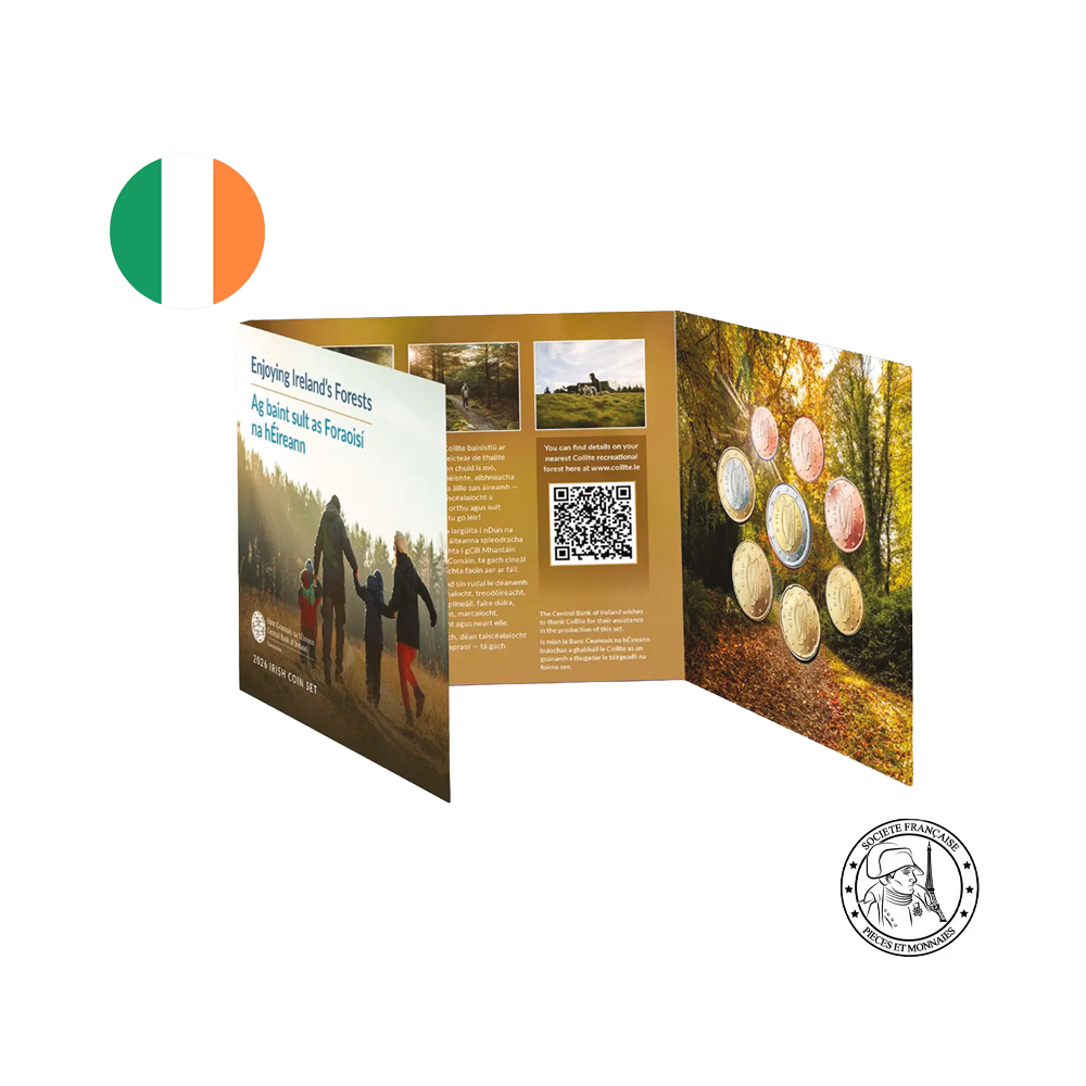 Irlande 2026 - Forêts en Irlande - Miniset - BU 2026