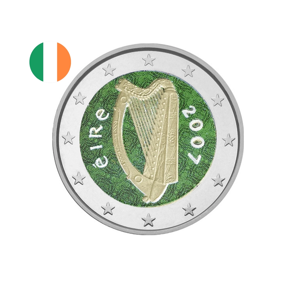 Irlande 2007 - 2 Euro Commémorative - Colorisée