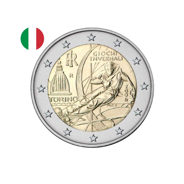 Italie 2006 - 2 Euro Commémorative - 20ème Jeux Olympiques d'Hiver