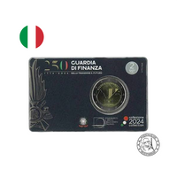 Italie 2024 - 2 Euros Commémorative Coincard - Police Financière