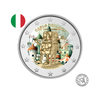 Italie 2026 - 2 Euros Commémorative - Pinocchio - Colorisée