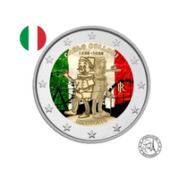 Italie 2026 - 2 Euros Commémorative - Pinocchio - Colorisée