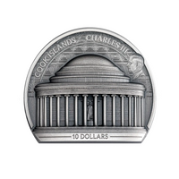 Monuments Historique - Le Mémorial de Jefferson - Monnaie de 10 Dollars - Antique Finish 2026