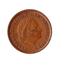 1 cêntimo - Juliana - Holanda - 1950-1980