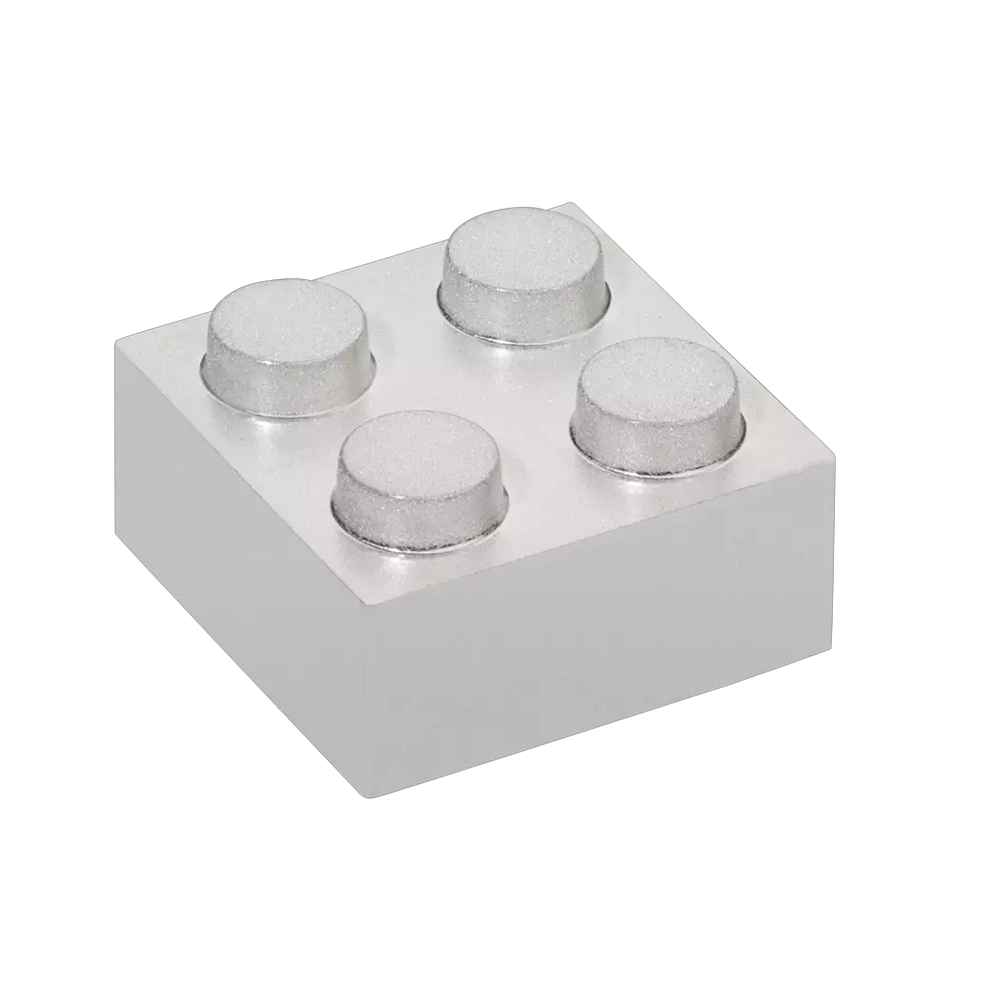 Bloc de construction - Monnaie ½ once d'argent