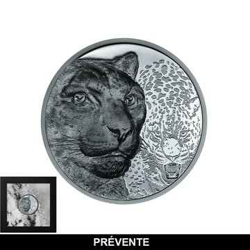 Wild Mongolia - Snow Leopard Silver - Monnaie de 1000 Togrog - BE 2024