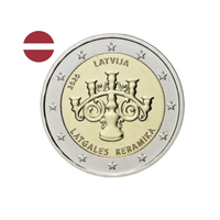 Lettonie 2020 - 2 Euro Commémorative - Latgalles Keramika