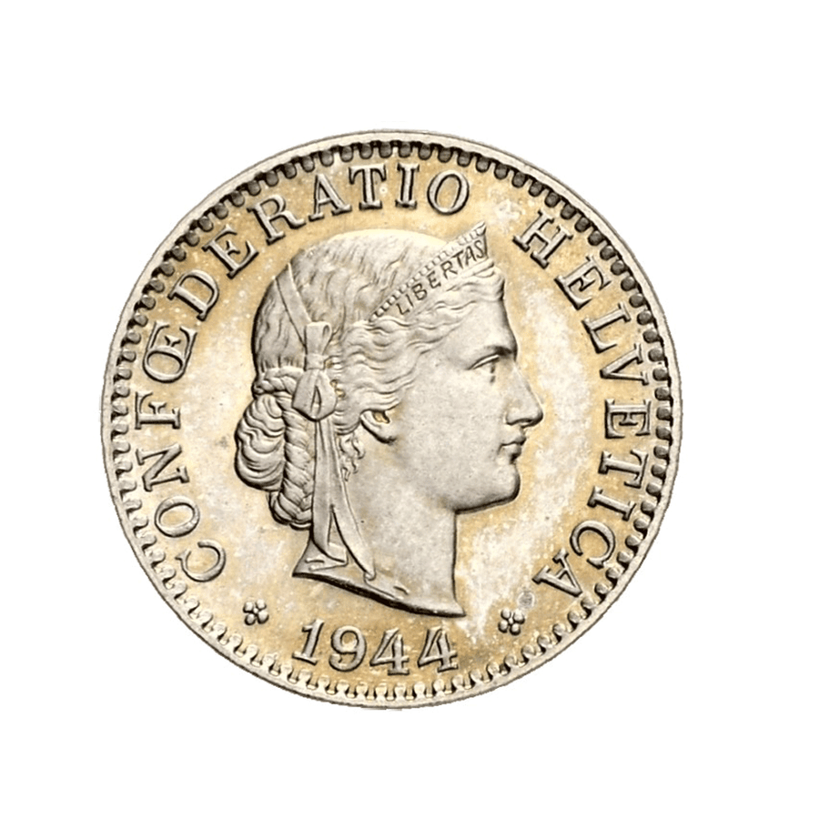 20 centimes - Libertas - Suisse - 1939-2023