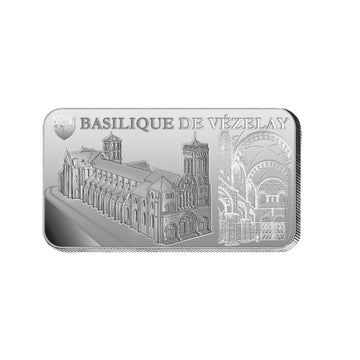 Lingot en Argent - La Basilique de Vézelay
