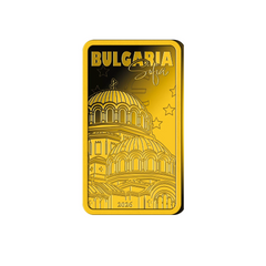 Introduction officielle de l'Euro en Bulgarie - Lingot de 1/200 Oz - 2026
