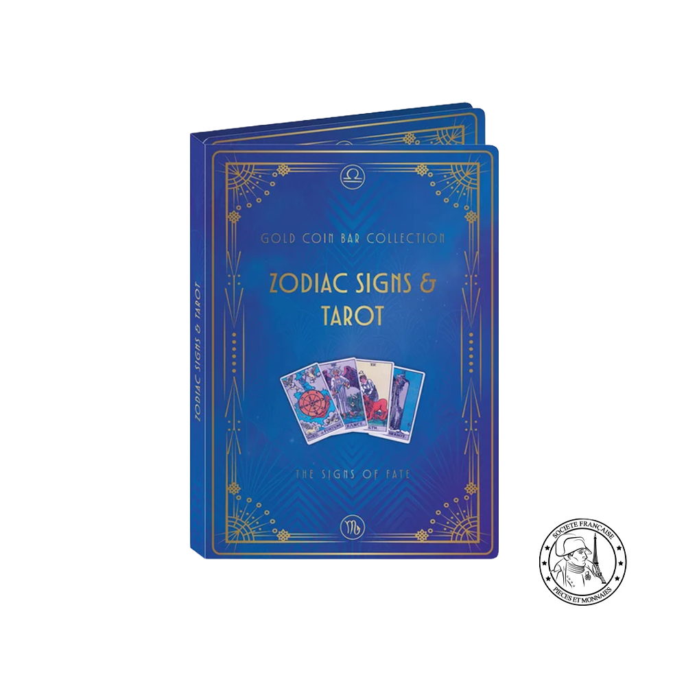 ⁣⁢Tierkreiszeichen x Tarot - Set aus 12 Barren von 1/200 OZ - PP⁤⁣