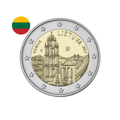 Lituanie 2017 - 2 Euros Commémorative - Vilnius, capitale de la culture et de l'art