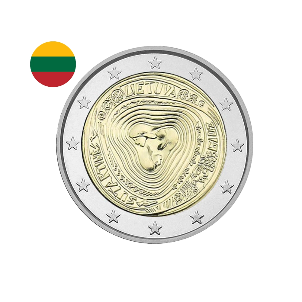 Lituanie 2019 - 2 Euro Commémorative - Folk songs