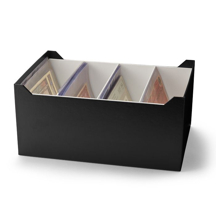 Logik boîte archive Dimitri pour billets de couleur noir