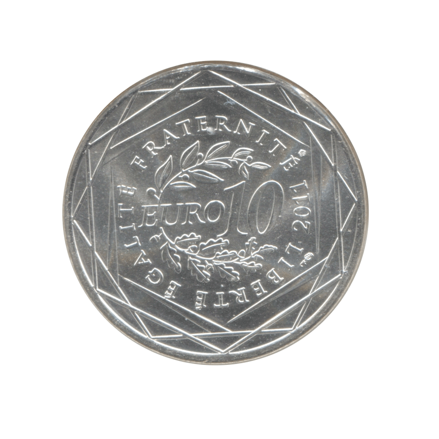 Région de France - Lorraine - Monnaie de 10€ Argent - UNC - 2021