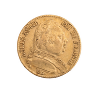 20 Francs - Louis XVIII - Buste Habillé - 1814-1815