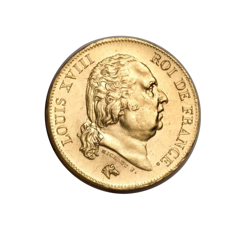 40 Francs - Louis XVIII - France - 1816-1824